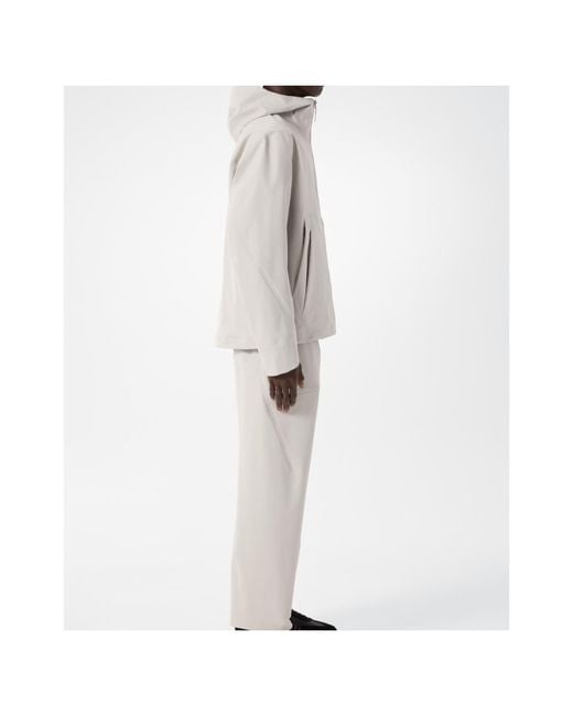 Veilance White Arris Zipped Jacket for men