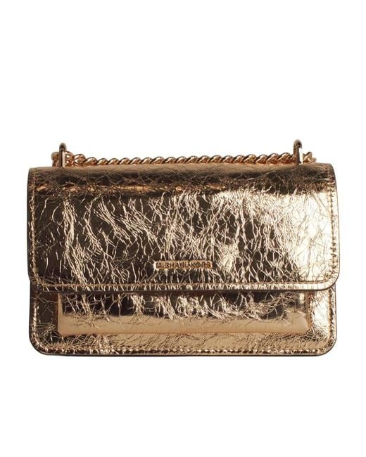 MICHAEL Michael Kors Brown Michael Kors Chain-Linked Shoulder Bag