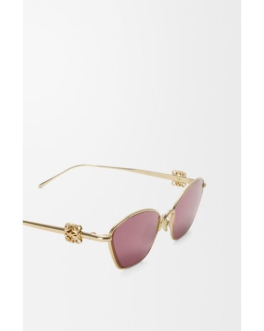 Loewe Pink Sunglasses for men