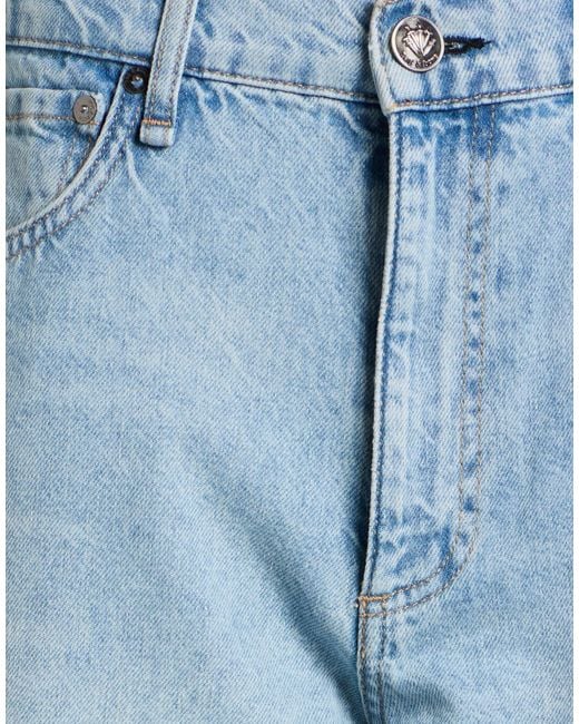 Rag & Bone Blue Loose Denim Trousers