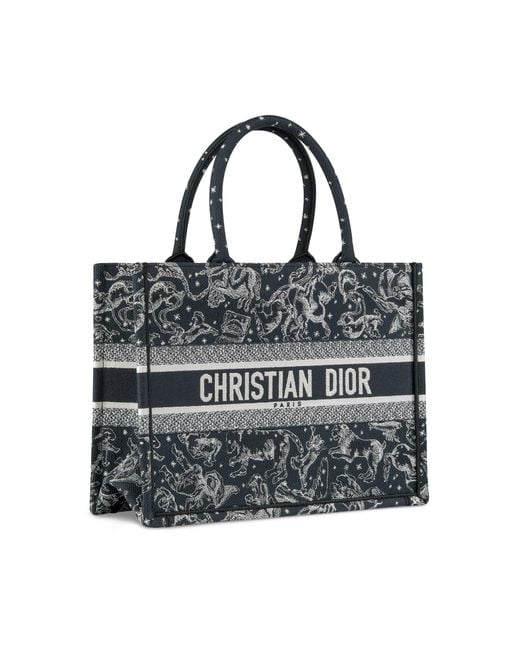 Dior Black Medium Book Tote