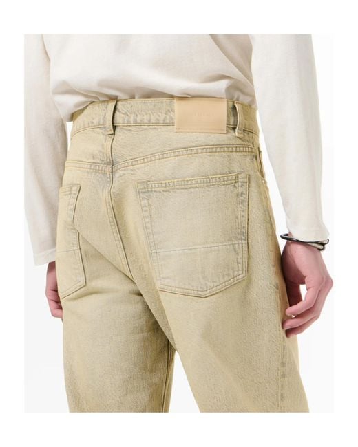 Our Legacy Natural Wolfpack Wash Relaxed Jeans for men