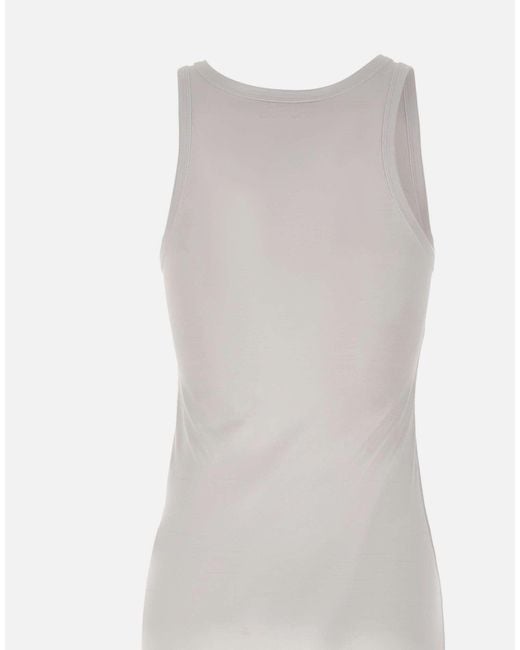 Coperni White C Logo Tank Dress