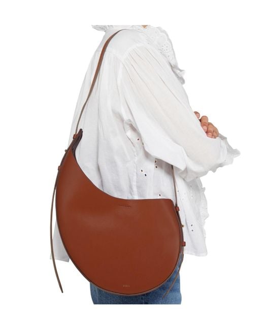 Soeur Brown Adjustable Shoulder Bag