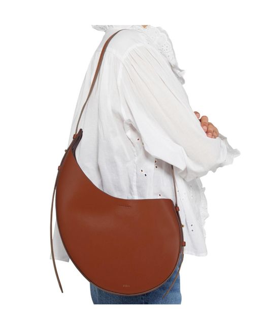 Soeur Brown Adjustable Shoulder Bag