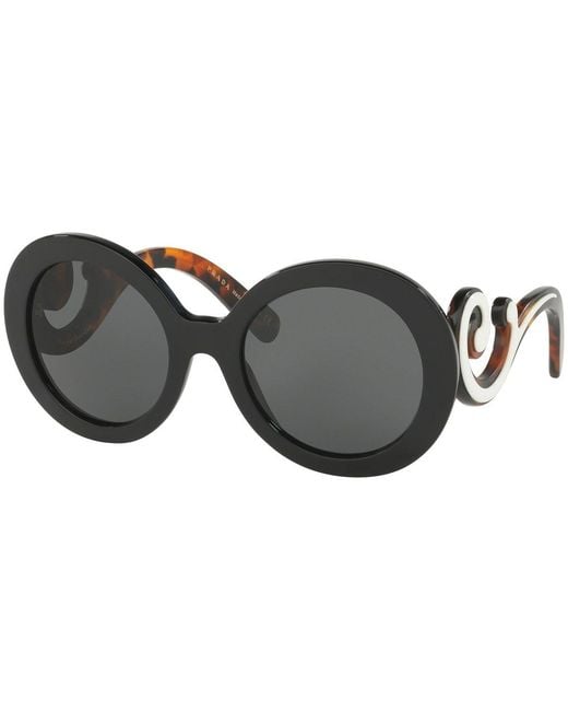 Prada Gray Logo Sunglasses