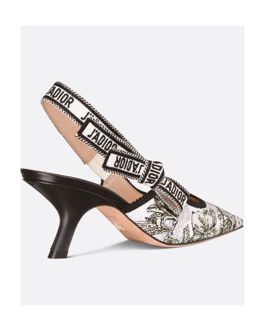 Dior Metallic J'A Slingback Pump