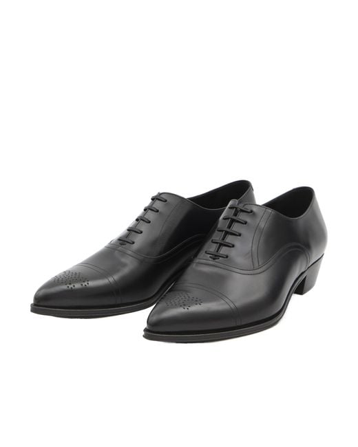 Céline Black Jude Perforated Oxford for men