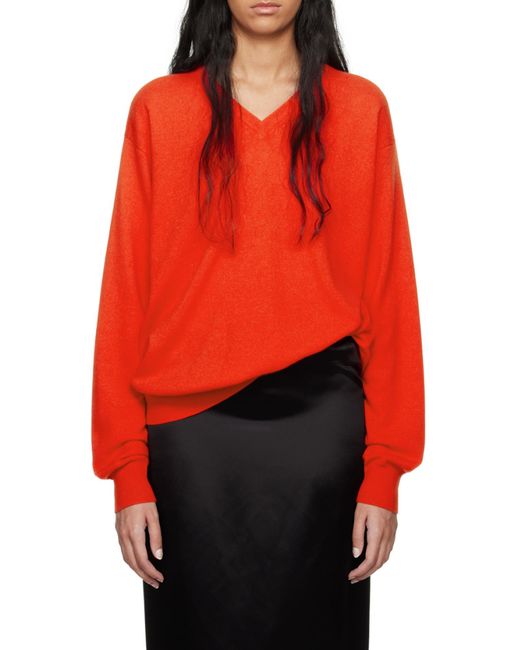 The Row Red Gracy Sweater