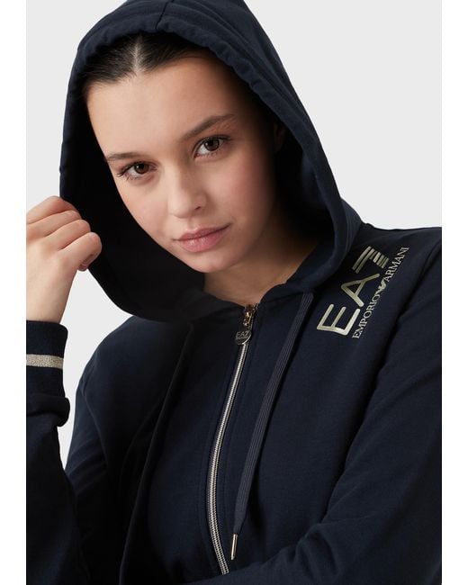 EA7 Blue Train Core Sweatshirt Set