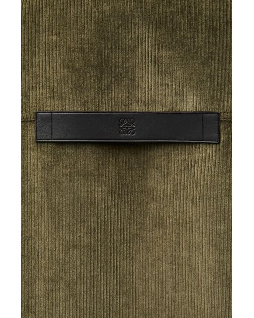Loewe Green Overshirt for men