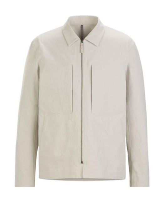 Arc'teryx White Mionn Softshell Overshirt for men