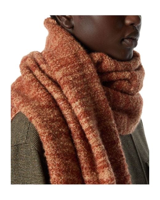 Loro Piana Brown Sunset Scarf