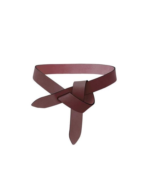 Isabel Marant Red Lecce Belt