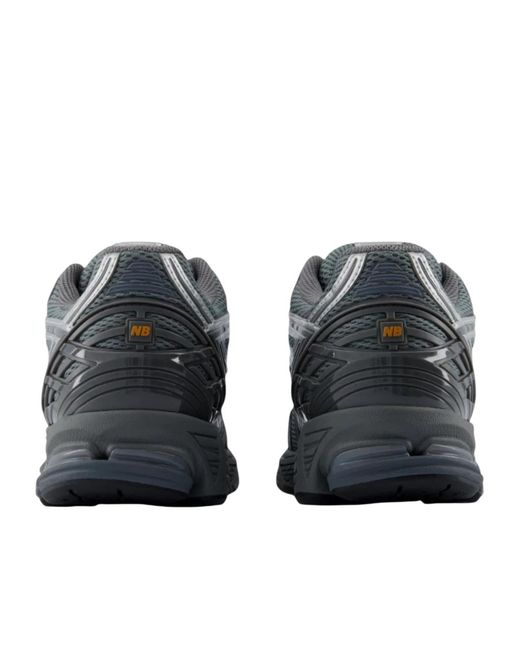 New Balance Gray Round-Toe Sneakers for men