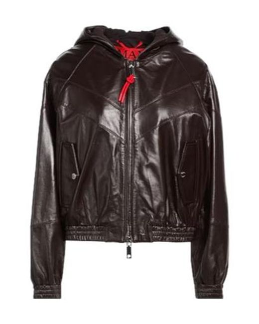 MAX&Co. Black Minimalist Leather Jacket