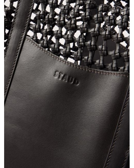 Staud Black Getaway Shopping Bag