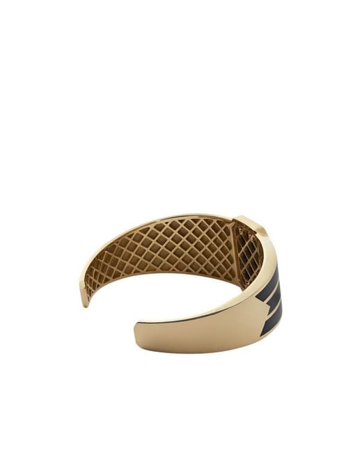 Balmain White Emblem Large Cuff for men