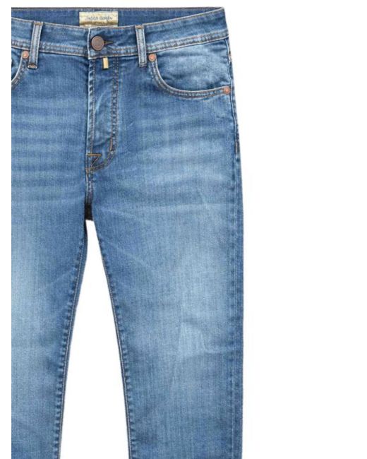 Jacob Cohen Blue Jeans With Belt Loops for men