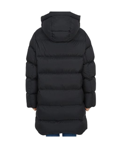 Moose Knuckles Black Belle Dune Long Puffer Coat