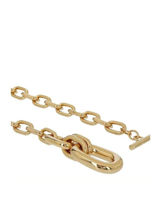 Rabanne White Metal Necklace
