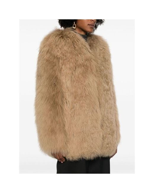 Prada Natural Shearling Jacket