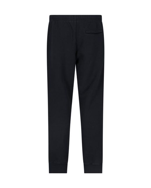 Off-White c/o Virgil Abloh Black Logo-Embroidered Track Pants for men
