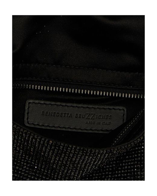 Benedetta Bruzziches Black Vitty La Mignon Shoulder Bag