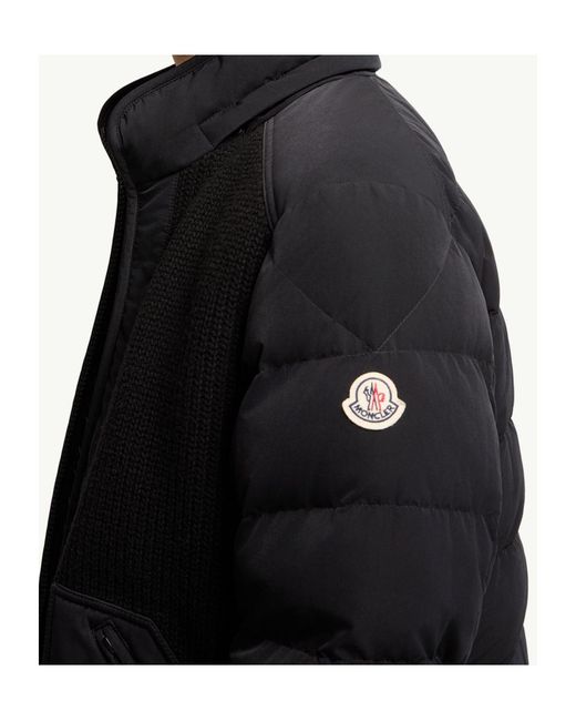 Moncler Black Pelat Down Jacket for men
