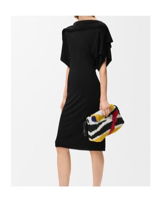 Loewe Black Lightweight Fluid Dress