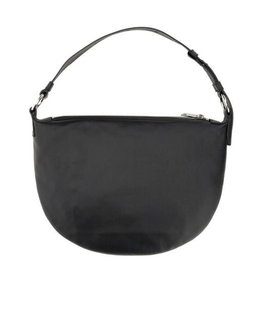 Moschino Black Jeans Zipped Shoulder Bag