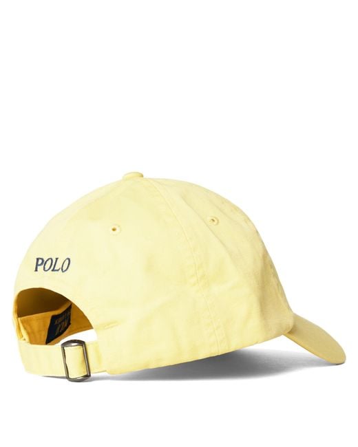 Polo Ralph Lauren Yellow Sport Baseball Cap