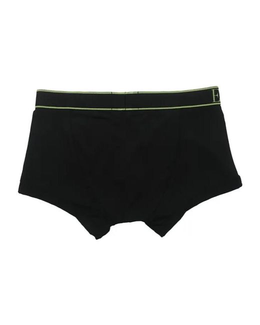 Emporio Armani Black Elastic Waist Panties for men