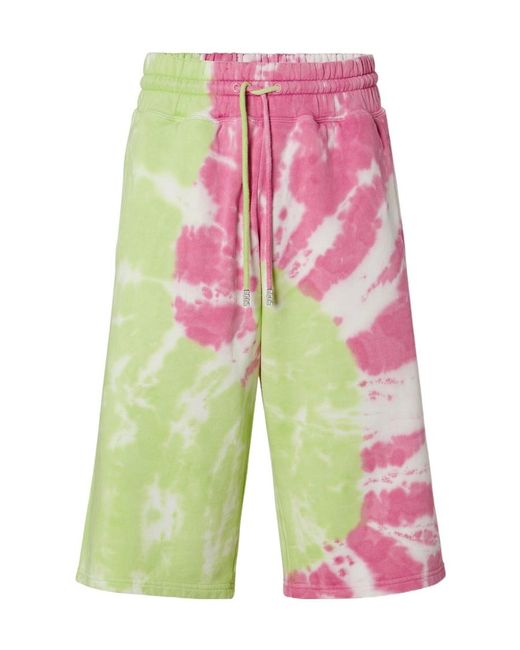 Gcds Multicolor Tie-Dye Print Bermuda Shorts for men