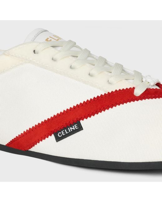 Céline White The Flat Sneaker for men