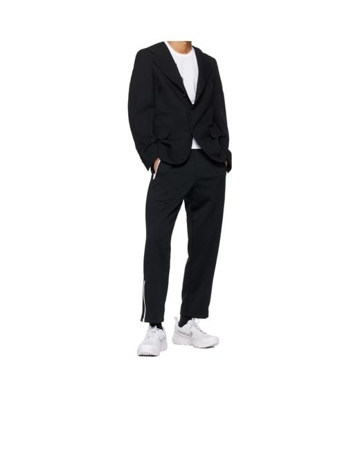 Comme des Garçons White X Nike Air Logo-Detail Sneakers for men