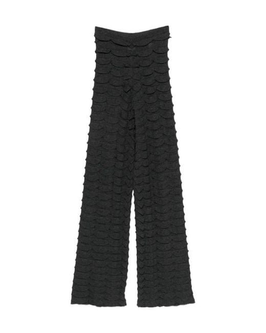 Nanushka Black Hedvig Trousers