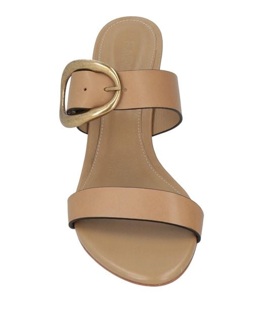 Farm Rio Metallic Solid Color Simple Leather Wedge Sandals