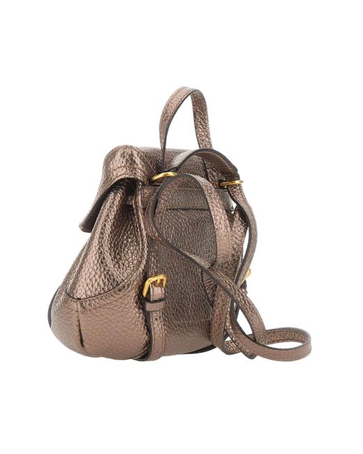 Gianni Chiarini Brown Violette Drawstring Backpack