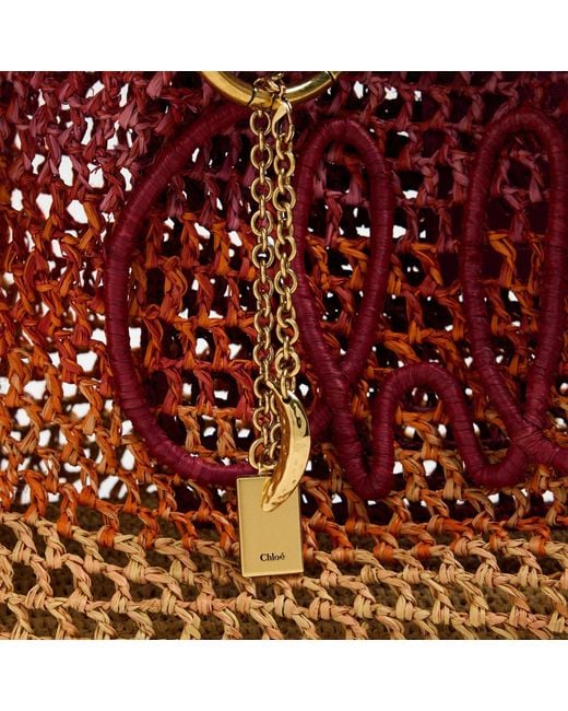 Chloé Red Gradient Handbag