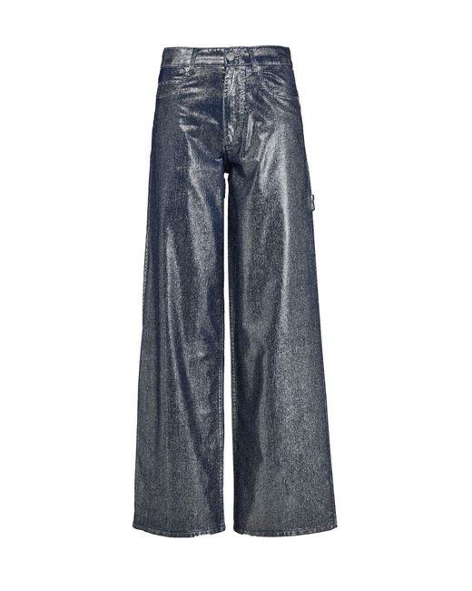 Isabel Marant Blue Jeans With Belt Loops