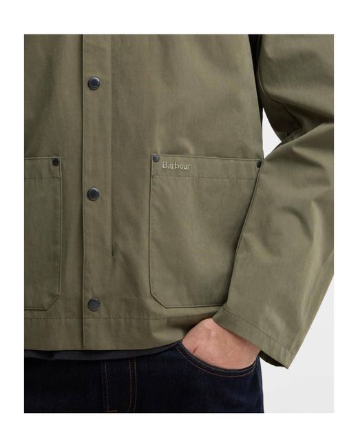 Barbour Green Bayfield Casual Jacket for men