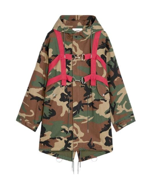 Céline Multicolor Harness Parka for men