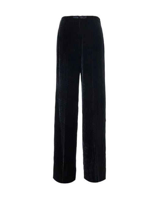 P.A.R.O.S.H. Black Zippered Casual Pants