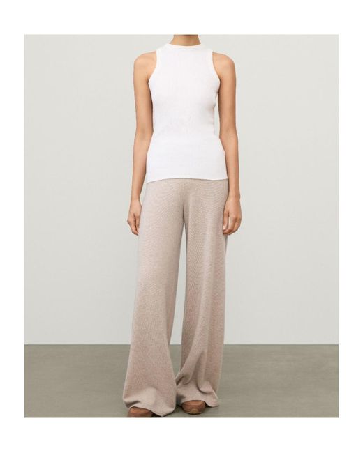 Lisa Yang White Amya Top