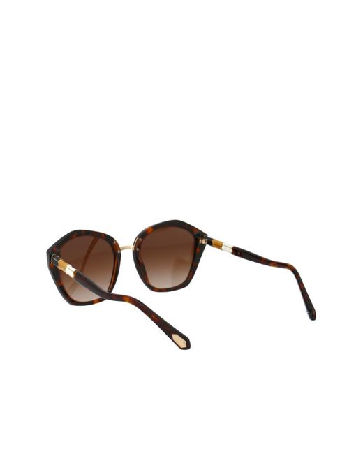 BVLGARI Multicolor Oversized-Frame Tortoiseshell Sunglasses