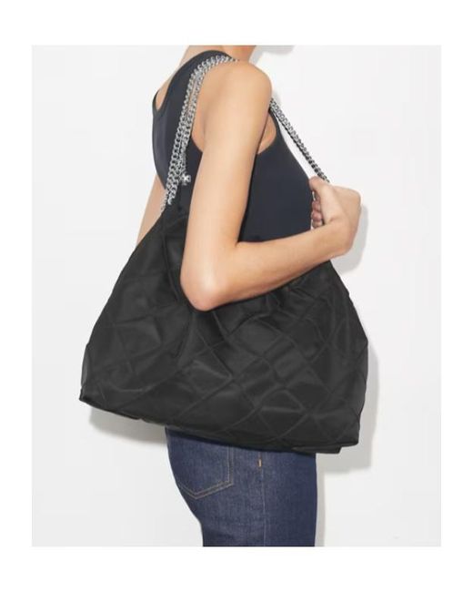 Tory Burch Black Fleming Hobo Bag