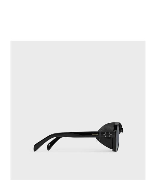Céline Blue Frame 57 Sunglasses