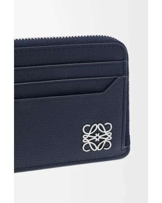 Loewe Blue Anagram Square Coin Cardholder