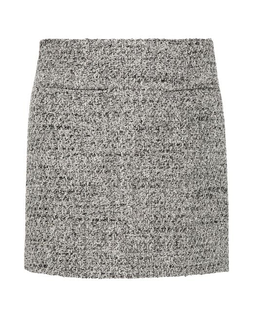 Golden Goose Deluxe Brand Gray Miniskirt